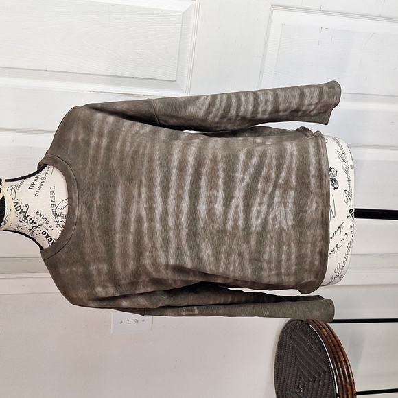 Olivaceous tie dye crop top sweater New - Picture 1 of 7